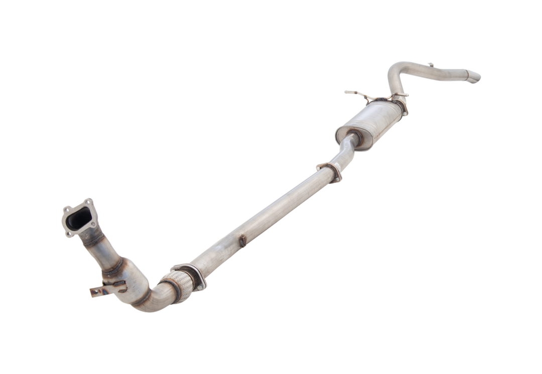 Xforce Nissan Navara D22 2.5L Turbo-Back Exhaust with Cat