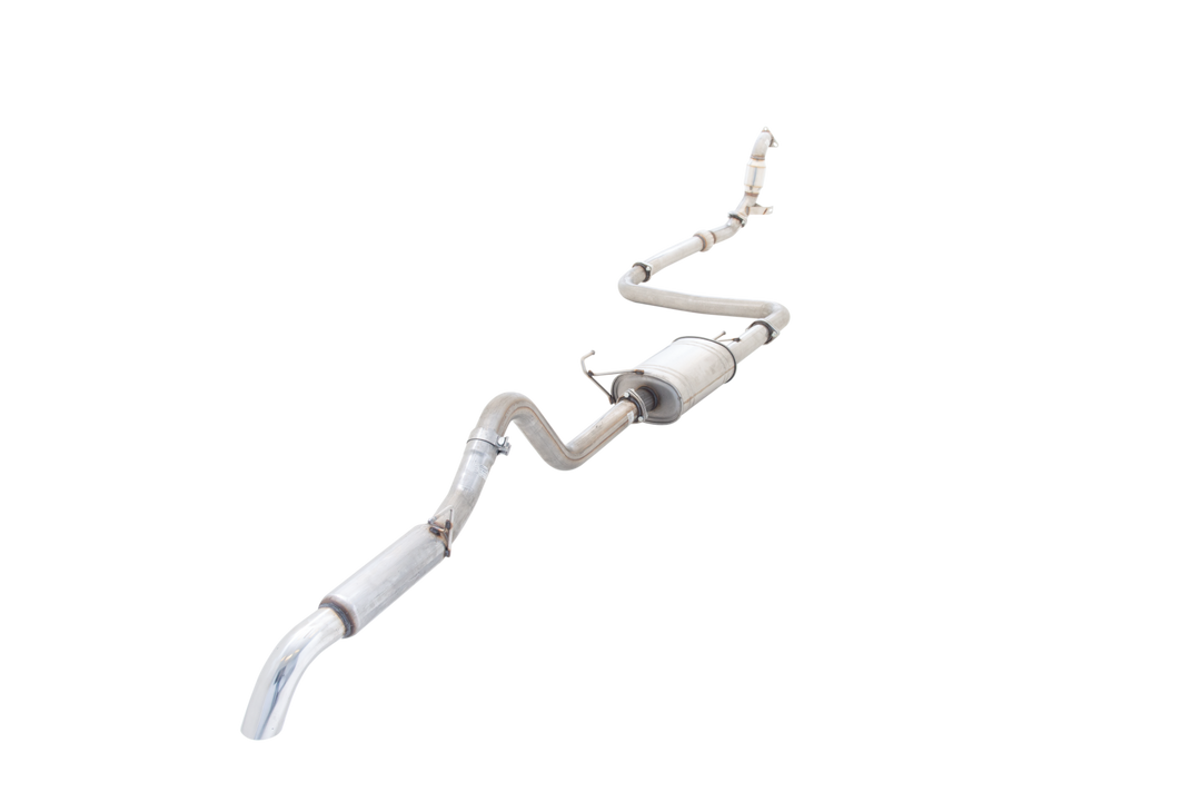 Xforce Nissan Navara D40 Turbo-Back Exhaust with Catalytic Converter