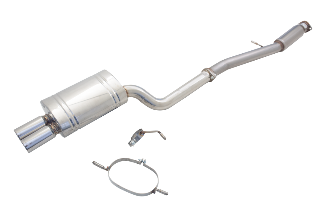 Xforce Subaru WRX Cat Back With Oval Dual Outlet Muffler