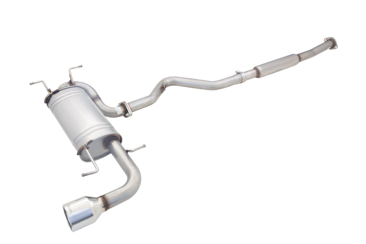 Xforce Subaru Impreza RS G3 Hatch Raw 409 Stainless Cat Back Exhaust System with Single Tip