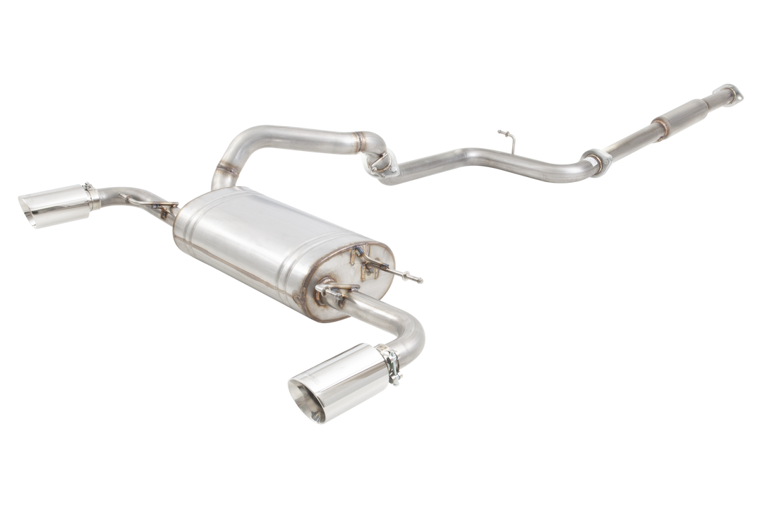Xforce Mazda 3 SP25 BL Hatch Raw 409 Cat-Back Exhaust