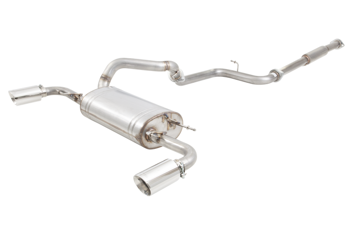 Xforce Mazda 3 SP25 BL Hatch Raw 409 Cat-Back Exhaust