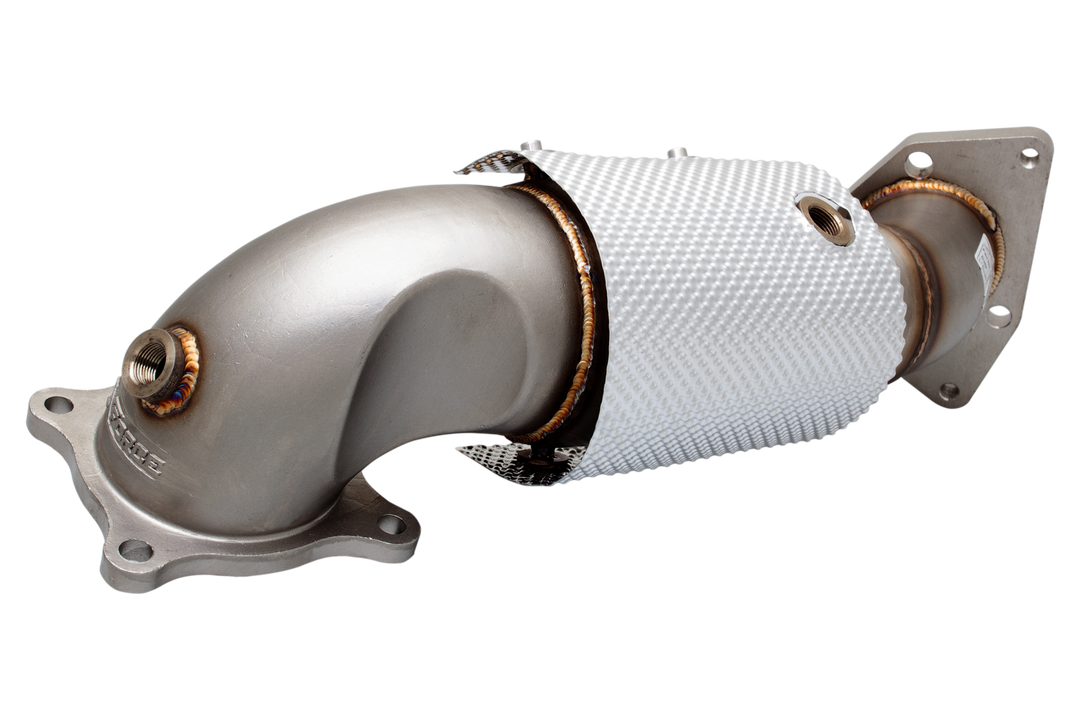 Xforce Honda Civic FK8 Type R Downpipe with High-Flow Cat Kit