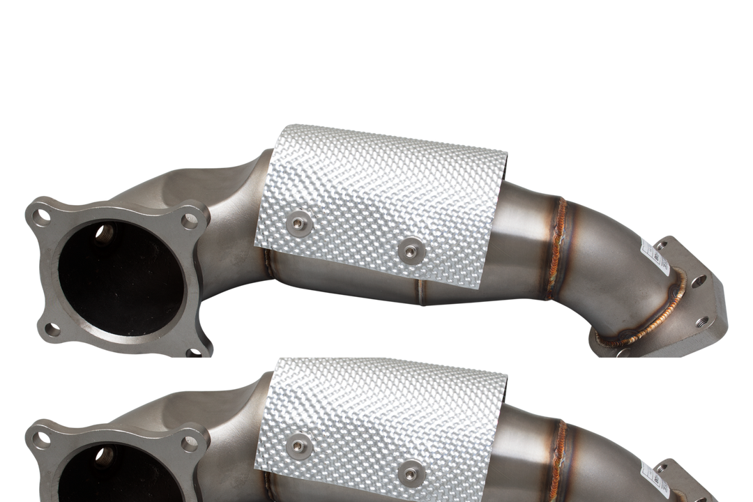 Xforce Honda Civic FK8 Type R Downpipe with High-Flow Cat Kit