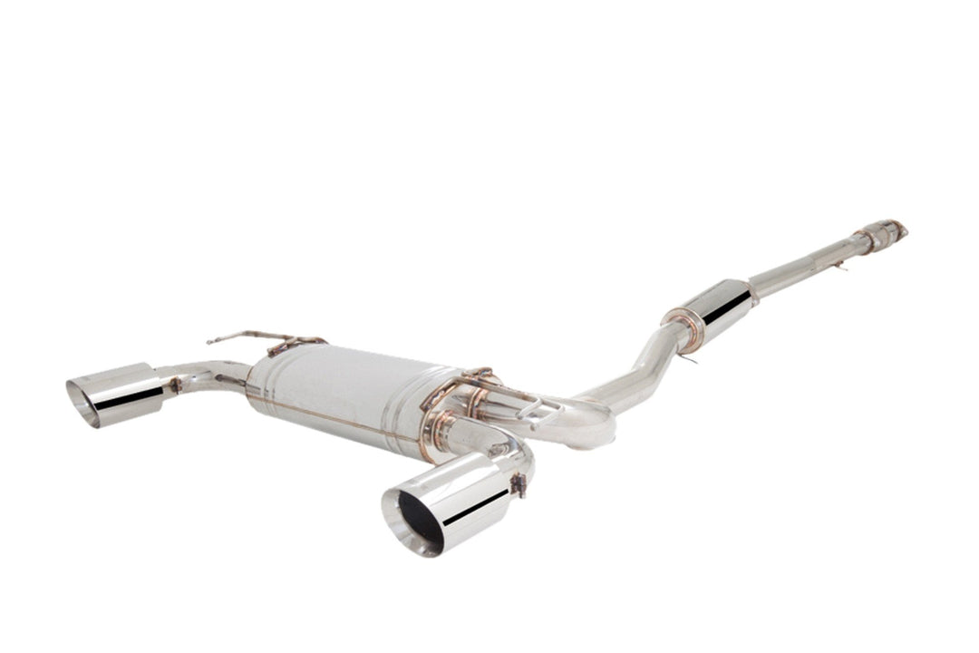 Xforce Mitsubishi Evolution X 3" Stainless Steel Cat-Back System with Dual Tips