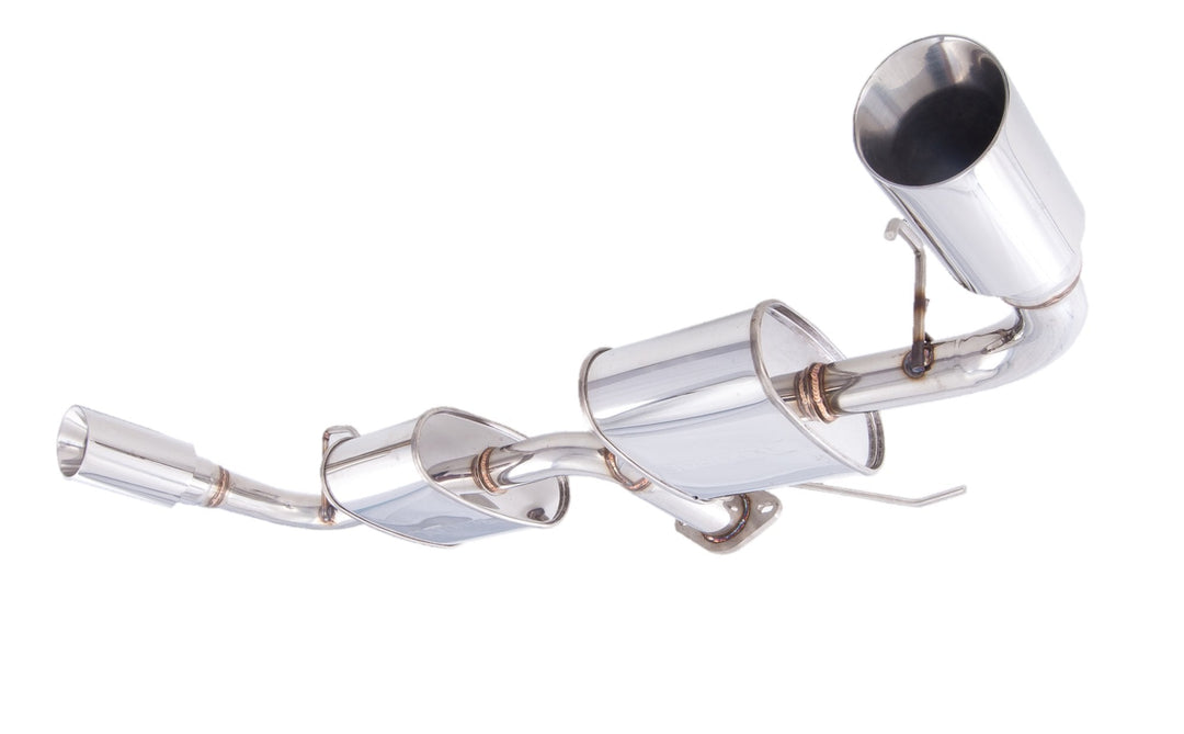 Xforce Mitsubishi CJ Lancer Dual Side Rear Muffler