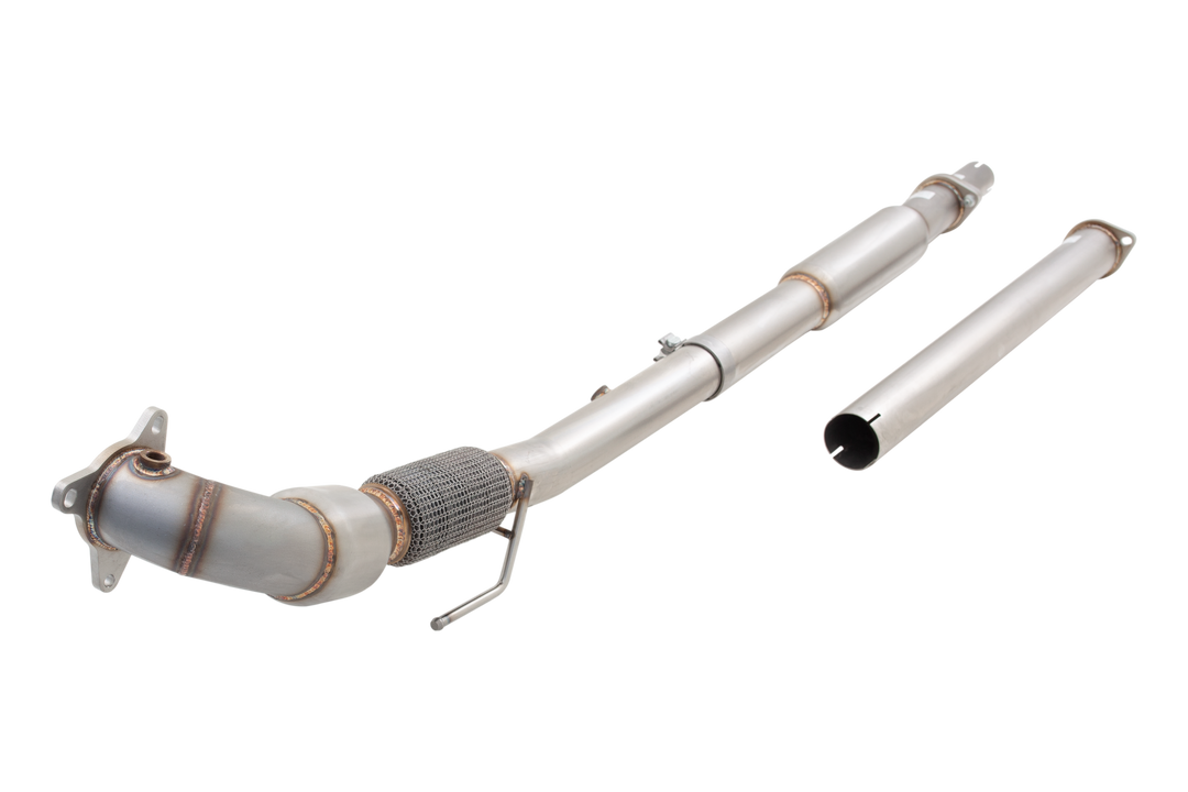 Xforce VW GOLF GTI MK5 and MK6 Downpipe with High-Flow Catalytic Converter