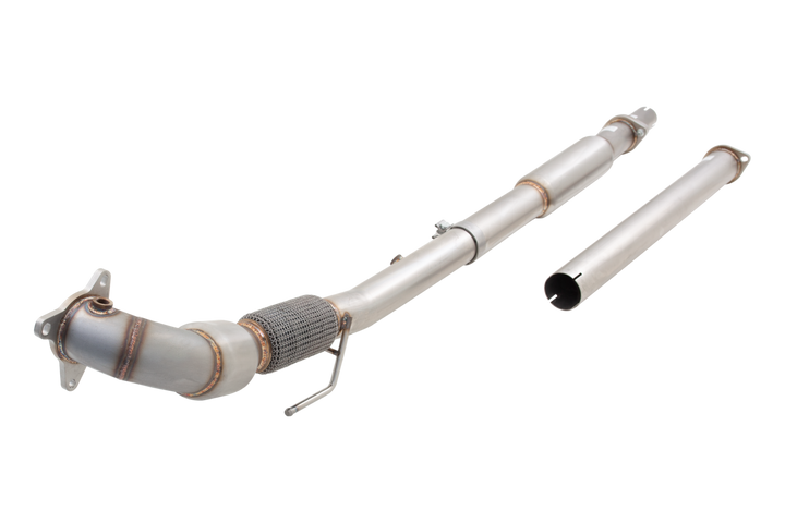 Xforce VW GOLF GTI MK5 and MK6 Downpipe with High-Flow Catalytic Converter