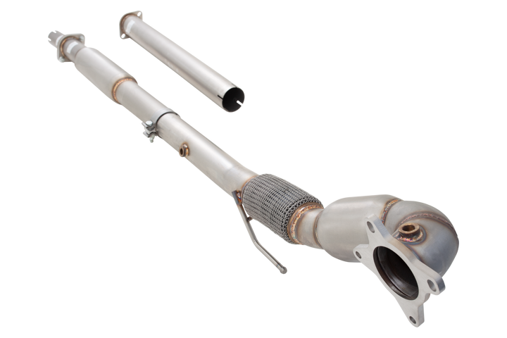 Xforce VW GOLF GTI MK5 and MK6 Downpipe with High-Flow Catalytic Converter