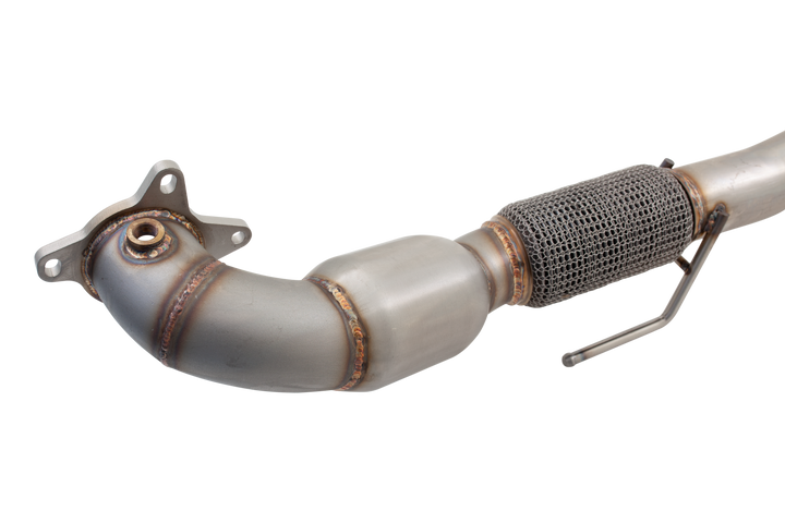 Xforce VW GOLF GTI MK5 and MK6 Downpipe with High-Flow Catalytic Converter