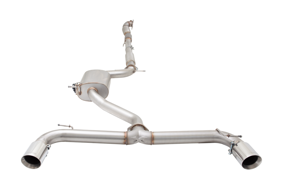 Xforce VW MK6 VAREX Valved Turbo-Back Exhaust System