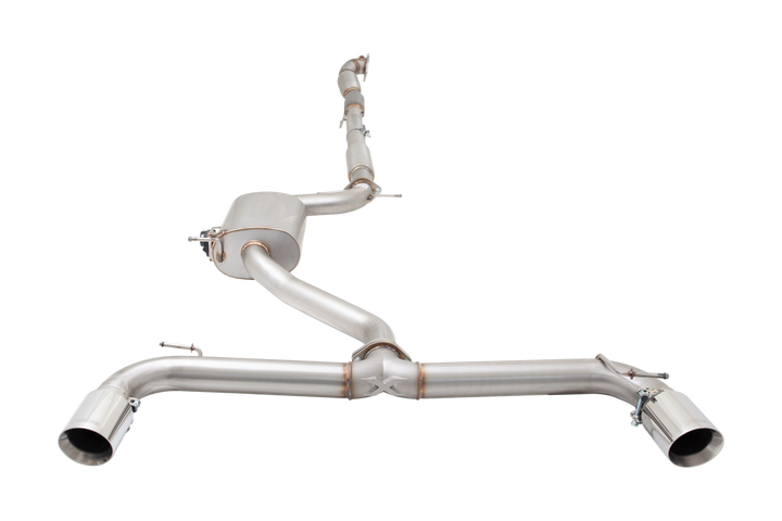 Xforce VW MK6 VAREX Valved Turbo-Back Exhaust System