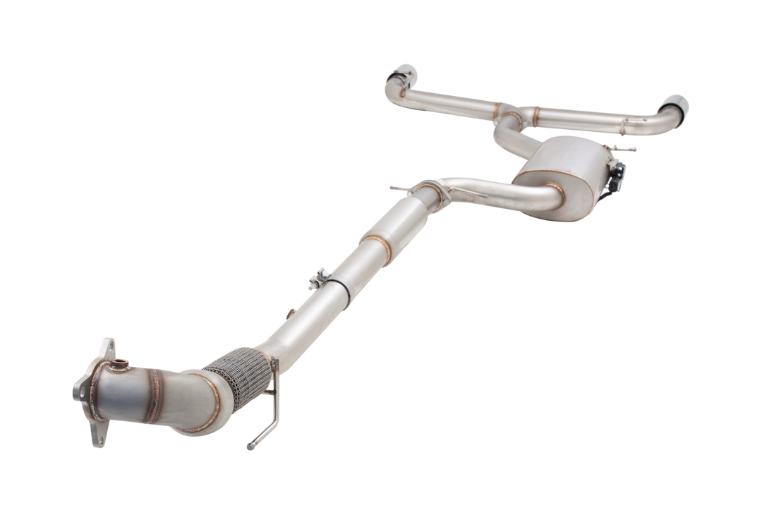 Xforce VW MK6 VAREX Valved Turbo-Back Exhaust System