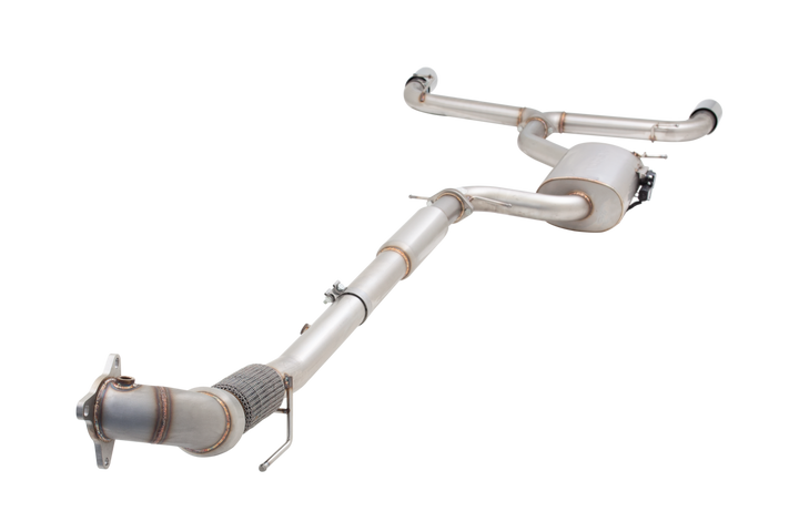 Xforce VW MK6 VAREX Valved Turbo-Back Exhaust System