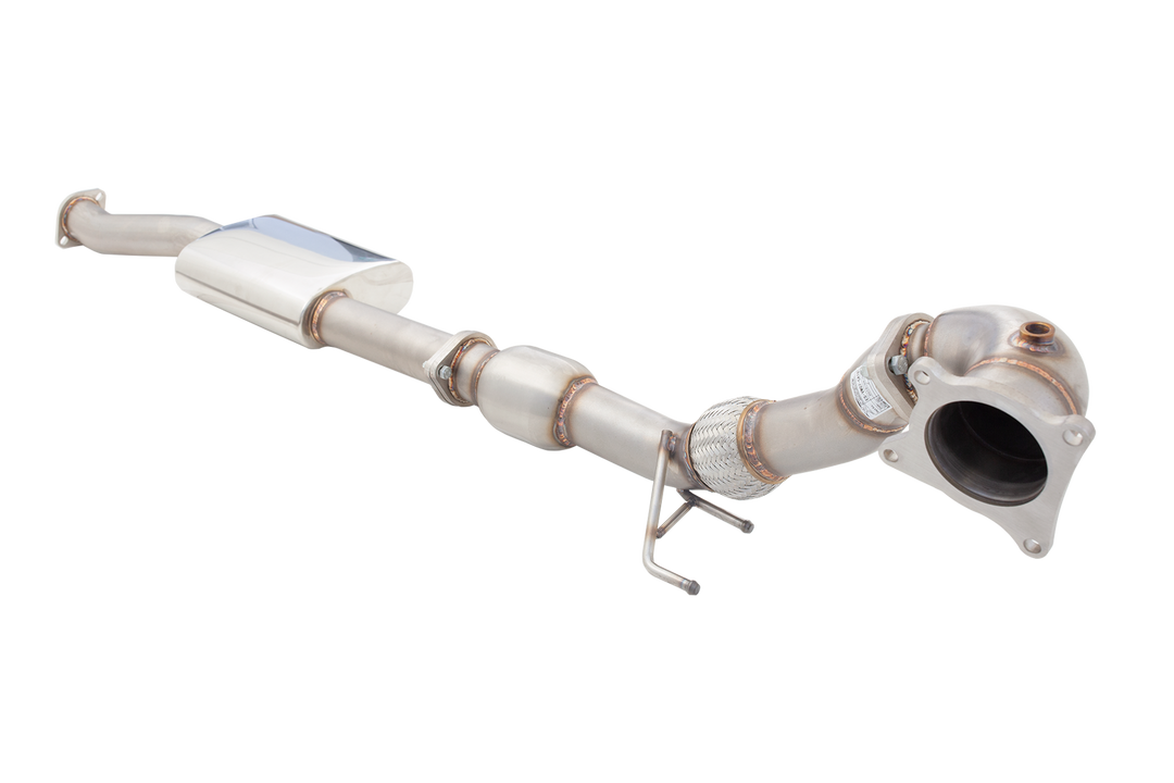 Xforce VW Golf R MK6 Downpipe with High-Flow Catalytic Converter
