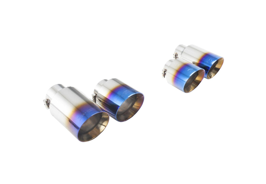 Xforce Audi S3 8V Sedan Blue Exhaust Tips