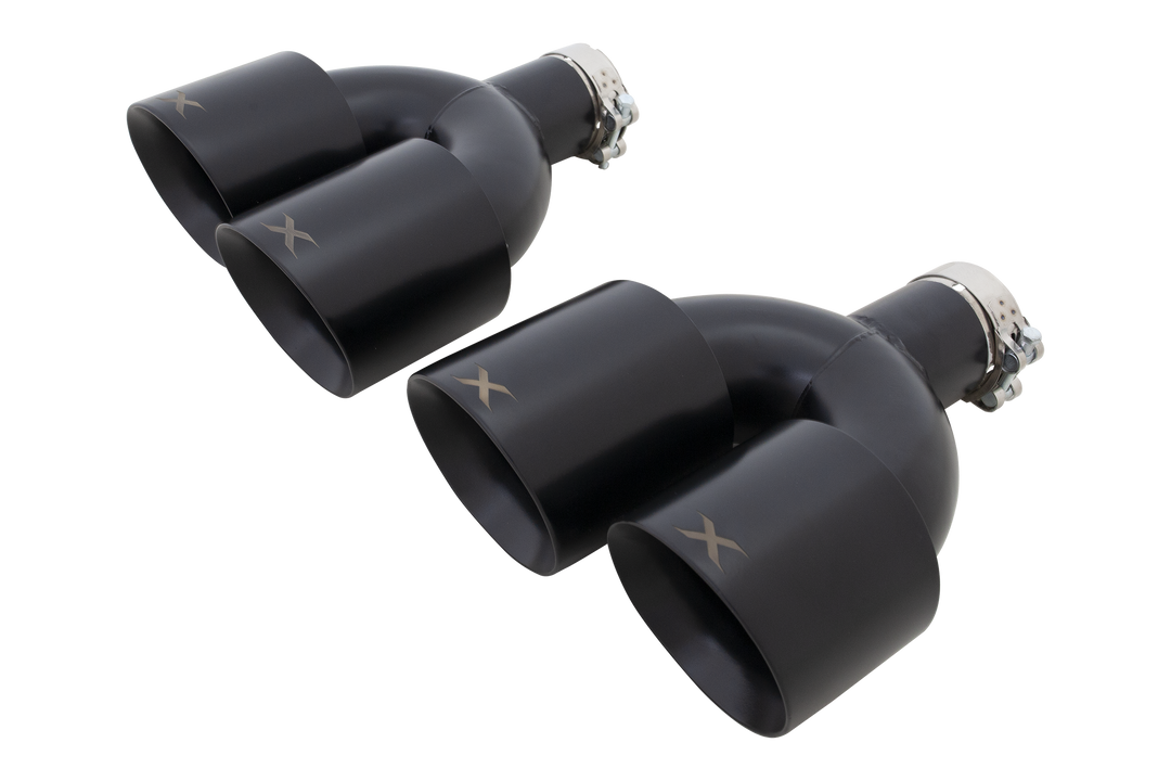 Xforce Cupra VZX Black Quad 4" Tip Option