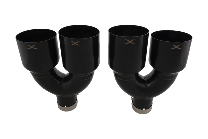 Xforce Cupra VZX Single Wall 4" Black Tip option