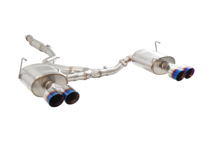Xforce Subaru WRX STI G3 & VA Sedan Cat Back Exhaust with Burnt Blue Tips