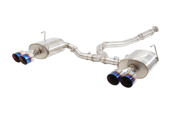 Xforce Subaru WRX STI G3 & VA Sedan Cat Back Exhaust with Burnt Blue Tips