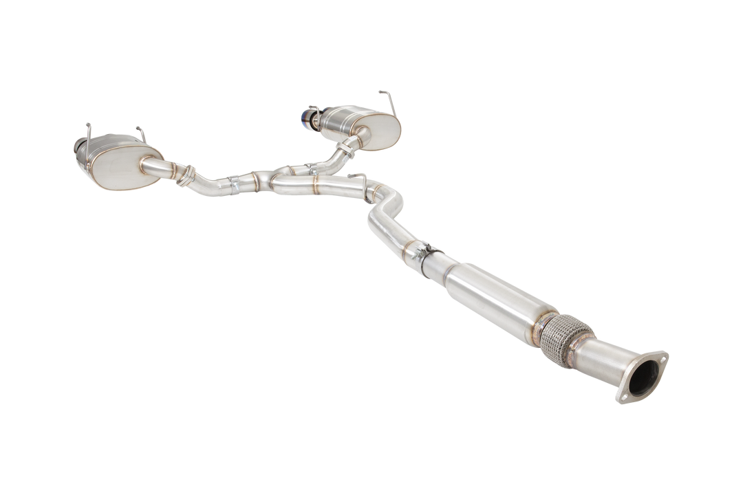 Xforce Subaru WRX STI G3 & VA Sedan Cat Back Exhaust with Burnt Blue Tips