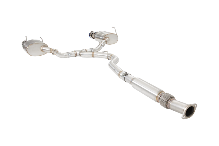 Xforce Subaru WRX STI G3 & VA Sedan Cat Back Exhaust with Burnt Blue Tips
