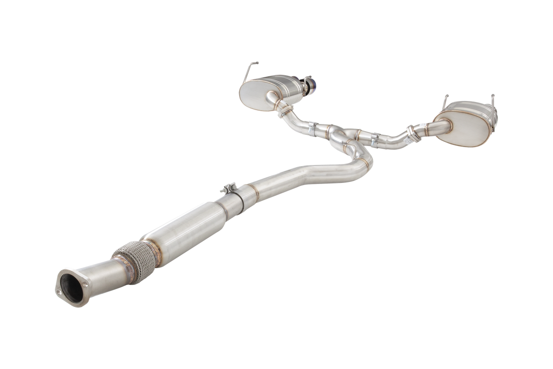 Xforce Subaru WRX STI G3 & VA Sedan Cat Back Exhaust with Burnt Blue Tips