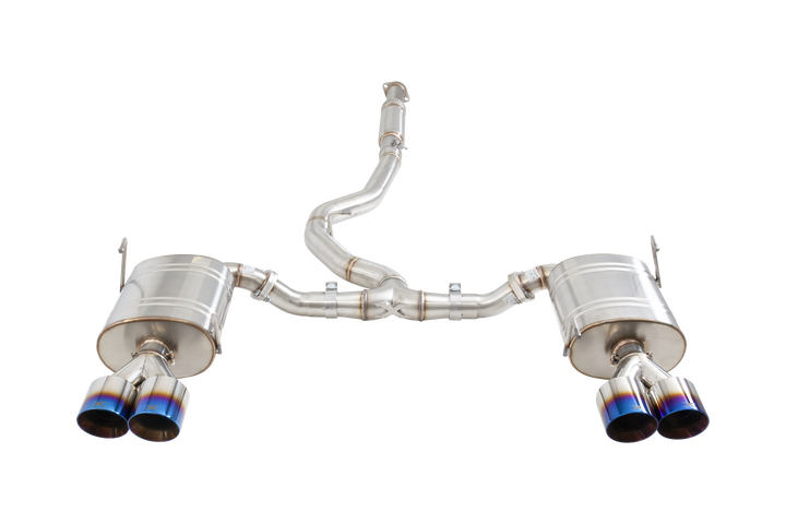 Xforce Subaru WRX STI G3 & VA Sedan Cat Back Exhaust with Burnt Blue Tips