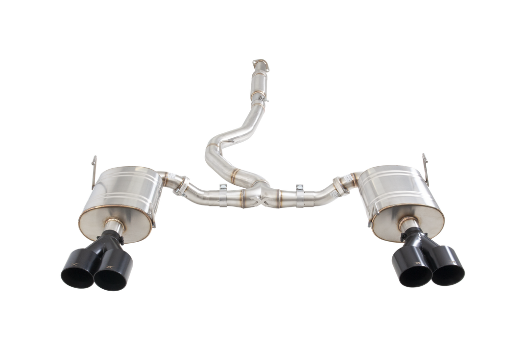 Xforce Subaru WRX STI G3 & VA Sedan Cat Back Exhaust with Black Tips