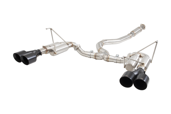 Xforce Subaru WRX STI G3 & VA Sedan Race Cat Back Exhaust with Black Tips