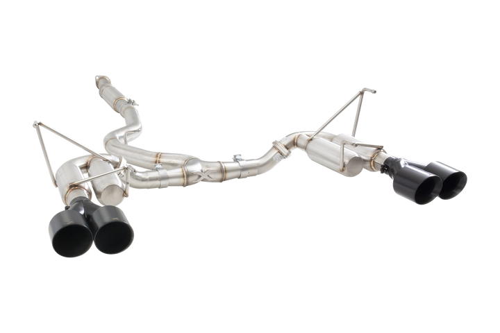 Xforce Subaru WRX STI G3 & VA Sedan Race Cat Back Exhaust with Black Tips