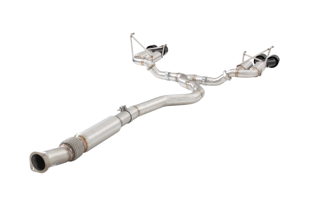 Xforce Subaru WRX STI G3 & VA Sedan Race Cat Back Exhaust with Black Tips