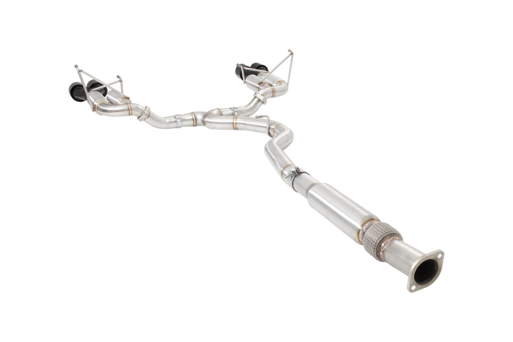 Xforce Subaru WRX STI G3 & VA Sedan Race Cat Back Exhaust with Black Tips