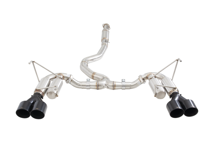 Xforce Subaru WRX STI G3 & VA Sedan Race Cat Back Exhaust with Black Tips