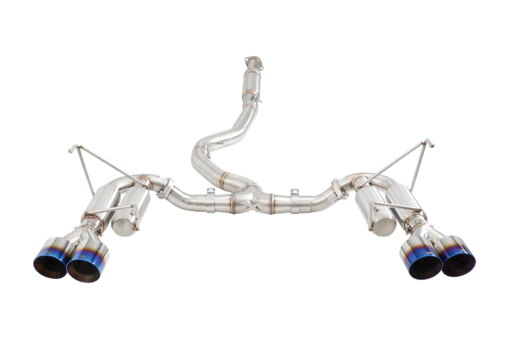Xforce Subaru WRX STI G3 & VA Sedan Race Cat Back Exhaust with Burnt Blue Tips