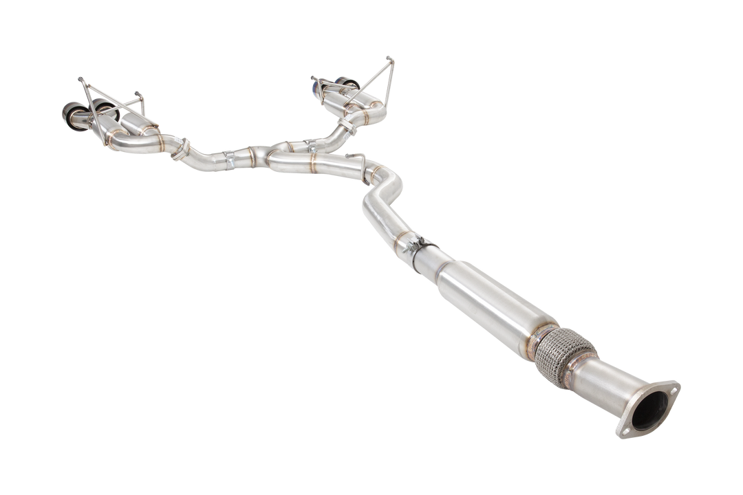 Xforce Subaru WRX STI G3 & VA Sedan Race Cat Back Exhaust with Burnt Blue Tips