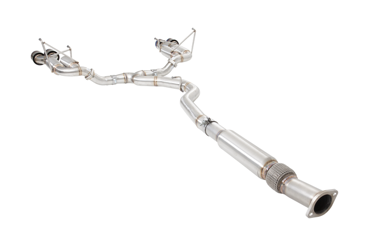Xforce Subaru WRX STI G3 & VA Sedan Race Cat Back Exhaust with Burnt Blue Tips