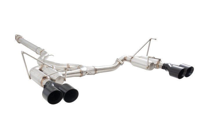 Xforce Subaru WRX VB Race Cat Back Exhaust System with Black Tips