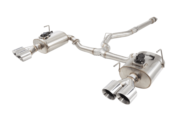 Xforce Subaru WRX VB Varex WR Valved Cat Back Exhaust System with Polished Tips
