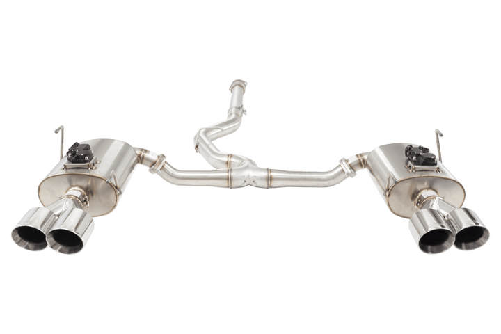 Xforce Subaru WRX VB Varex WR Valved Cat Back Exhaust System with Polished Tips