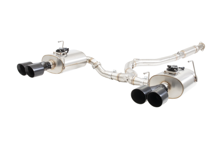 Xforce Subaru WRX / STI G3 & VA Sedan Varex WR Valved Cat Back Exhaust with Black Tips