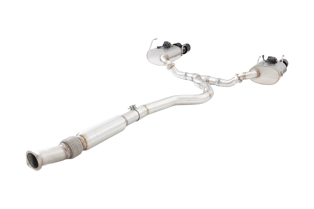 Xforce Subaru WRX / STI G3 & VA Sedan Varex WR Valved Cat Back Exhaust with Black Tips
