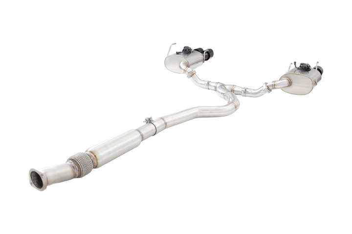 Xforce Subaru WRX / STI G3 & VA Sedan Varex WR Valved Cat Back Exhaust with Black Tips