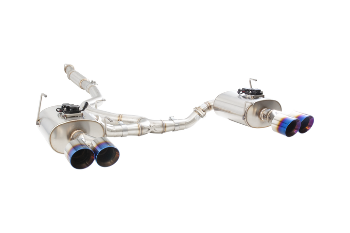 Xforce Subaru WRX / STI G3 & VA Sedan Varex WR Valved Cat Back Exhaust with Burnt Blue Tips