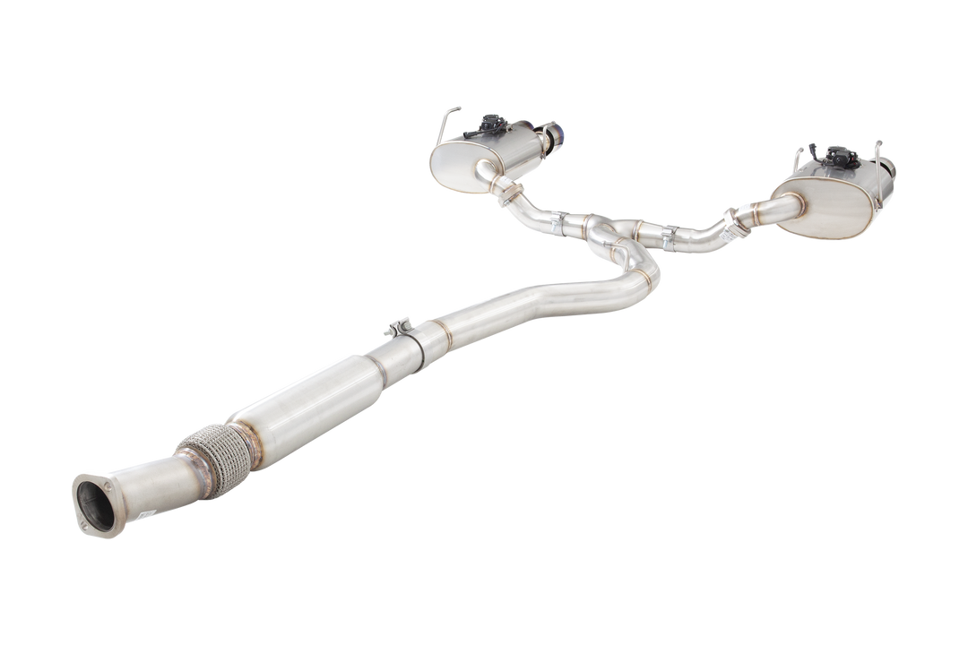 Xforce Subaru WRX / STI G3 & VA Sedan Varex WR Valved Cat Back Exhaust with Burnt Blue Tips