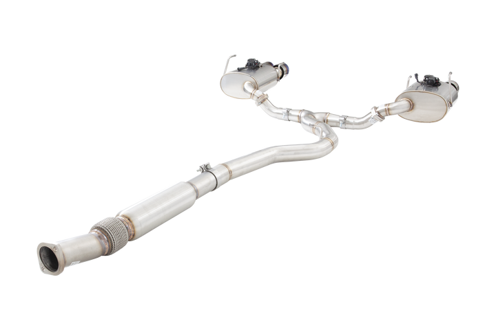 Xforce Subaru WRX / STI G3 & VA Sedan Varex WR Valved Cat Back Exhaust with Burnt Blue Tips