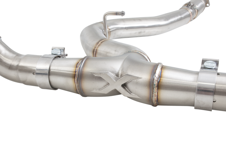 Xforce Subaru WRX / STI G3 & VA Sedan Varex WR Valved Cat Back Exhaust with Black Tips