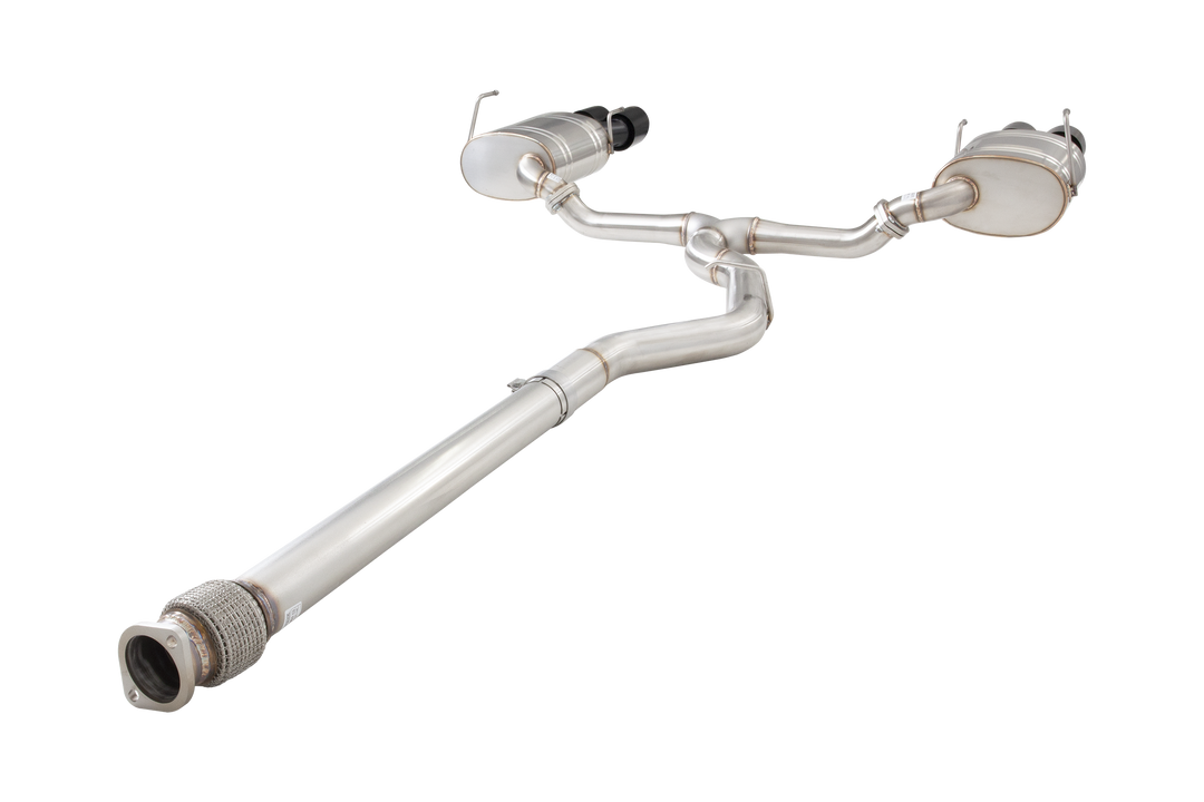 Xforce Subaru WRX VB Cat Back Exhaust System with Black Tips