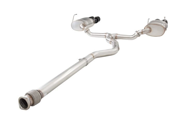 Xforce Subaru WRX VB Cat Back Exhaust System with Black Tips