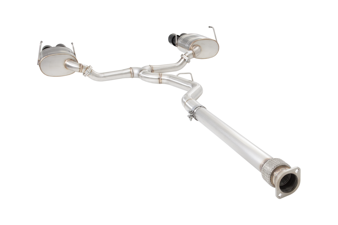 Xforce Subaru WRX VB Cat Back Exhaust System with Black Tips
